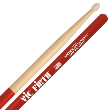 Baquetas Vic Firth Punta Nylon 7a Con Antiderrapante, 7anvg